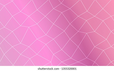 Template with polygonal. Gradient color. Design for you business. Vector illustration. Creative gradient color