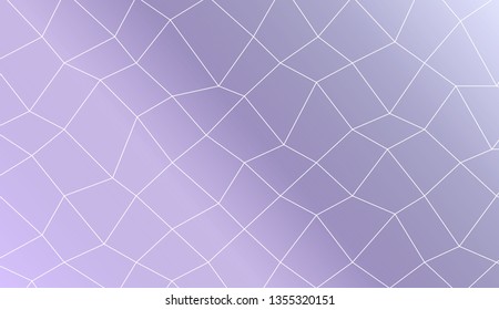 Template with polygonal. Gradient color. Design for you business. Vector illustration. Creative gradient color