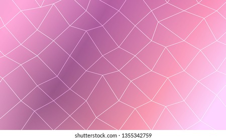 Template with polygonal. Gradient color. Design for you business. Vector illustration. Creative gradient color