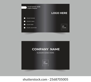 template  Portrait | landscape orientation | Horizontal and vertical layout |Vector illustration| Business card template blank vertical| clean business card design|