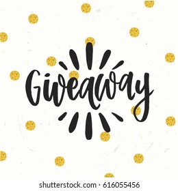 3,413 Giveaway Font Images, Stock Photos & Vectors | Shutterstock