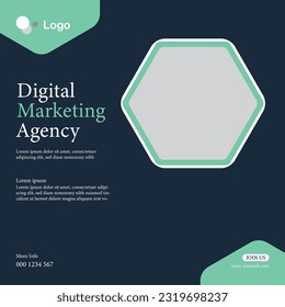 Template Post Digital Business Marketing Social Media Stories and square Banner poster Editable Promotion advertising Web Banner Stories Ads