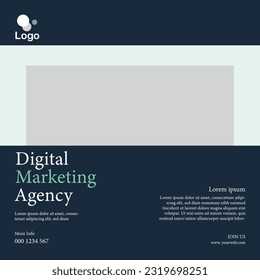 Template Post Digital Business Marketing Social Media Stories and square Banner poster Editable Promotion advertising Web Banner Stories Ads