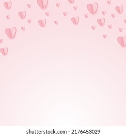 Una plantilla para una postal, afiche o pancarta con muchos corazones. Un símbolo de amor para felicitaciones e ideas creativas