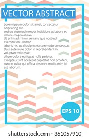 Template poster geometry.Abstract geometric background. Poster Geometric.Abstract colorful triangle background.Pastel colors background, poster, banner, billboard.