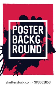 Template for posters and flyers. Modern posters and flyers background