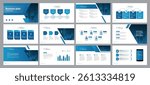 template presentation design and page layout design for brochure ,book , magazine, annual report and company profile , with info graphic elements design