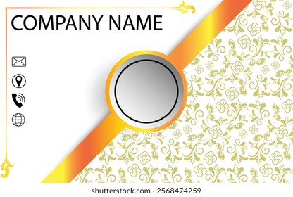 Template for product logos and apparel, eps 10, editable.