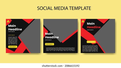 template to promote an object or product