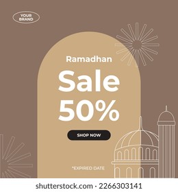 template ramadhan kareem, instagram posts, greeting card poster template, post card, invitation