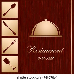 Template of a Restaurant Menu