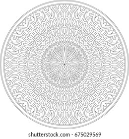 Template for round ornament