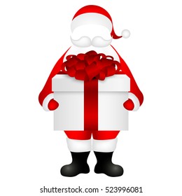 Template Santa Claus to insert a human face