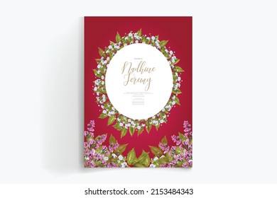 TEMPLATE SAVE THE DATE WEDDING INVITATION