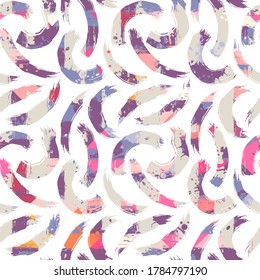 Template seamless abstract pattern. Can be used on packaging paper, fabric, background for different images, etc.