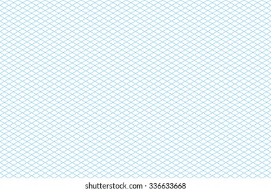 Template Seamless Isometric Grid Pattern, Vector Illustration, EPS 10.