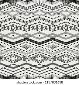 Template of seamless pattern. Can be used as background, packaging paper, cover, fabric and etc. Freehand drawing