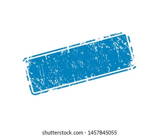 Template sign sticker. Empty stamp vector texture.