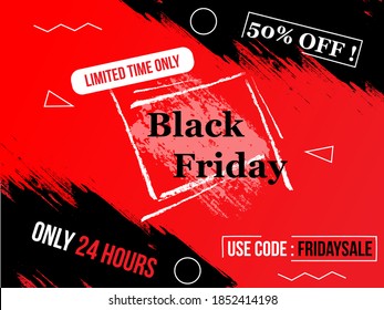 planilla simple friday negro para tu publicación de negocios en línea