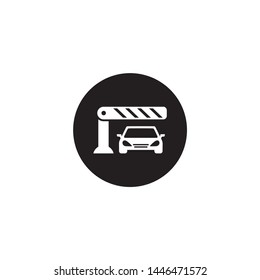 Template Simple Design Icon Parking Sign Symbol