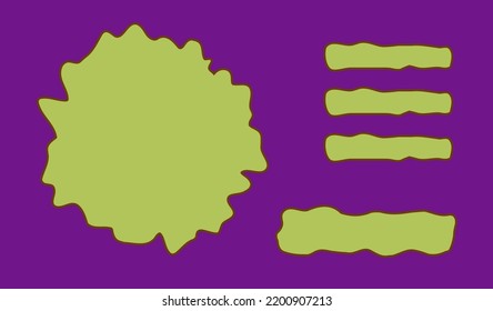 template for simple design vector