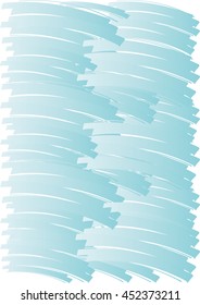 template with smudged brush strokes from white to blue