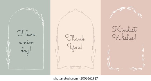 Template for social media stories, vector