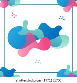 Plantilla para medios sociales. Ilustración vectorial en un estilo plano sobre un fondo blanco. Es adecuado para anuncios, postales, tarjetas de invitación, salvapantallas en un sitio web o en un medio social