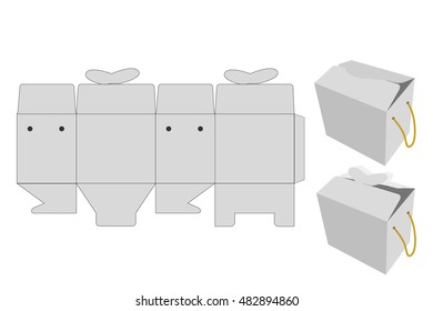 Template for Souvenir Box 
