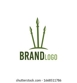 template spear logo for your business and company needs