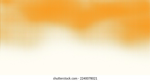 Template with spots consisting of circles of various sizes. Abstract vector halftone background.