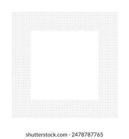 template square of frame abstract texture contour black square icon symbol on white modern background for posters web page business cards postcards interior design minimalism vector