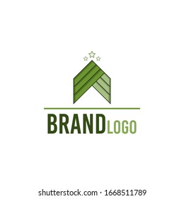 logotipo de flecha de estrella de plantilla para sus necesidades empresariales y empresariales