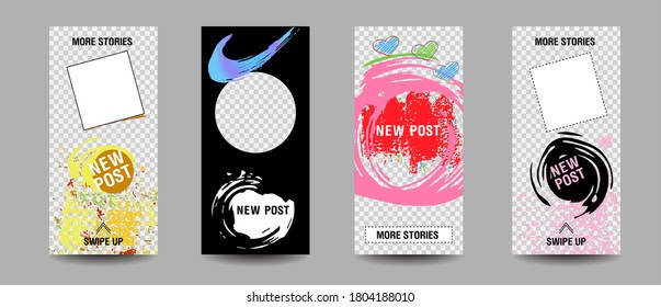 Template of stories sale banner background, template photo, can be use for, landing page, website, mobile app, poster, flyer, coupon, gift card, smartphone template, web design