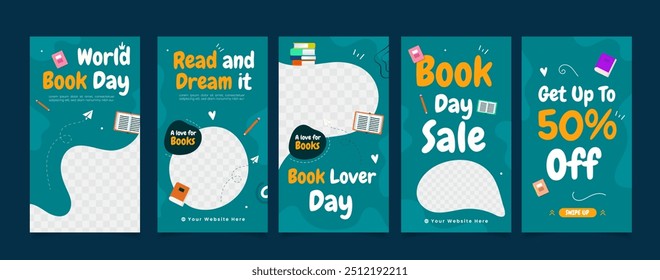 Template story for world book day celebration