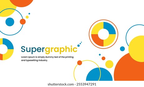 template super graphic concept vector