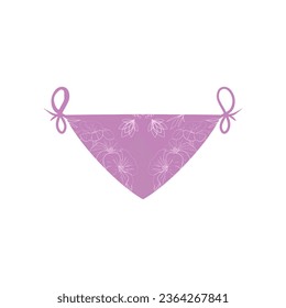 Template Swimwear Abstract Pattern Design