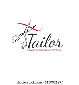 Template for tailor logo