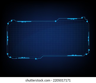 template technology screen frame science