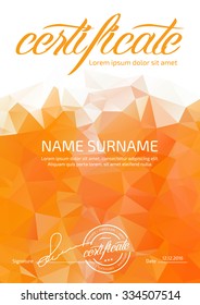 Template that is used in certificate, currency and diplomas