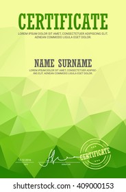 Template that is used in certificate, currency and diplomas