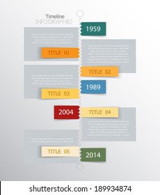 Template Timeline Your Text Stock Vector (Royalty Free) 189934874 ...