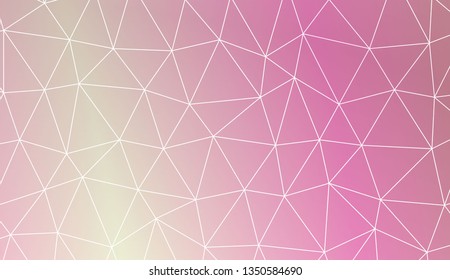 Template with triangles. Gradient color. Design for you business. Vector illustration. Blur Sweet Dreamy Gradient Color Background