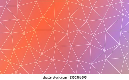 Template with triangles. Gradient color. Design for you business. Vector illustration. Blur Sweet Dreamy Gradient Color Background