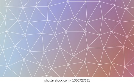 Template with triangles. Gradient color. Design for you business. Vector illustration. Blur Sweet Dreamy Gradient Color Background