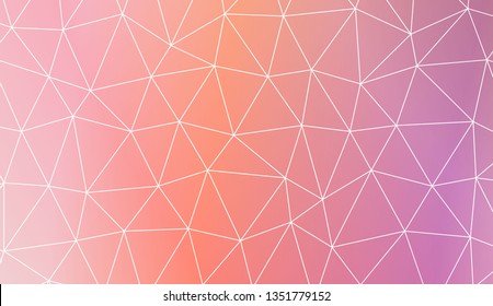 Template with triangles. Gradient color. Design for you business. Vector illustration. Blur Sweet Dreamy Gradient Color Background
