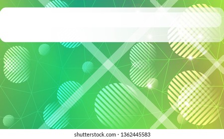 Template with triangles, line, circle, space for text. Gradient color. Design for you business. Vector illustration
