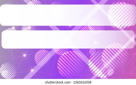 Template with triangles, line, circle, space for text. Gradient color. Design for you business. Vector illustration