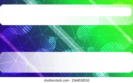 Template with triangles, line, circle, space for text. Gradient color. Design for you business. Vector illustration