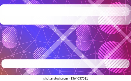 Template with triangles, line, circle, space for text. Gradient color. Design for you business. Vector illustration